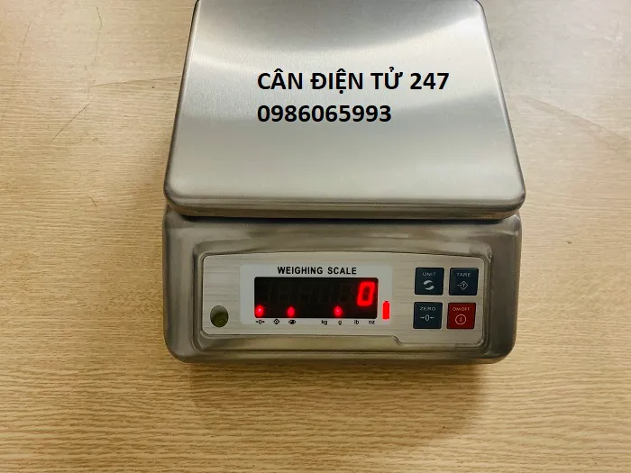 Cân bàn điện tử chống nước HSW 3kg